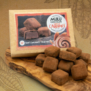 Salted Caramel Raw Chocolate Truffles