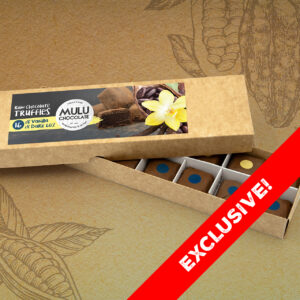 Truffle Box Dark Chocolate And Vanilla